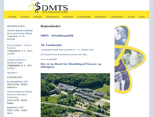 Tablet Screenshot of dmts.dk